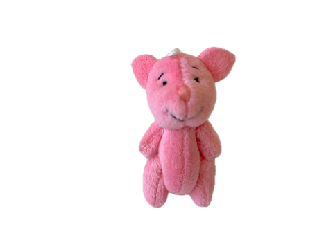 Plush Pig Miniature Stuffed Pink Pig Doll Accessory Dollhouse Craft Supply Backpack Pendant Party Favor