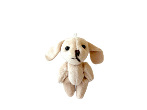 Stuffed Small Puppy Dog  Plush Miniature Mini Small Craft Supply Party Favor