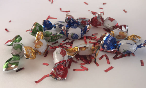 Miniature hard candies