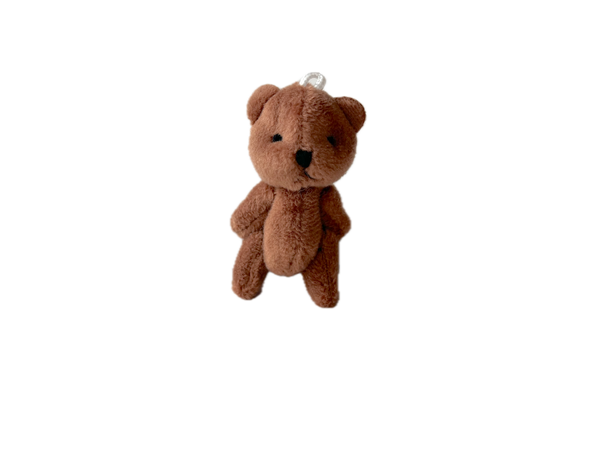 Miniature Stuffed Teddy Bear Pocket Pet (Brown)