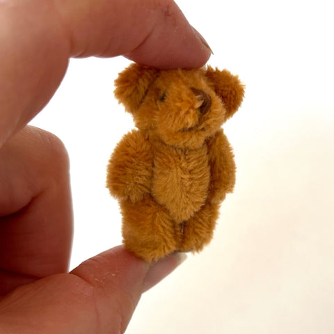 Very Tiny Soft Fuzzy Stuffed Teddy Bear (Brown)