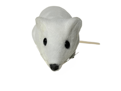 Realistic Lifelike Fake Rat (white) 