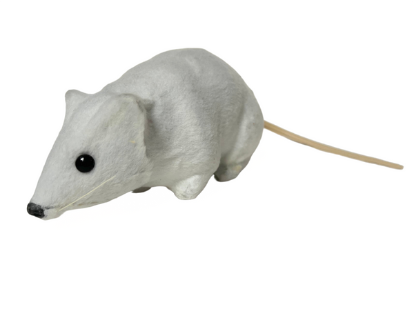 Realistic Lifelike Fake Rat (white) 