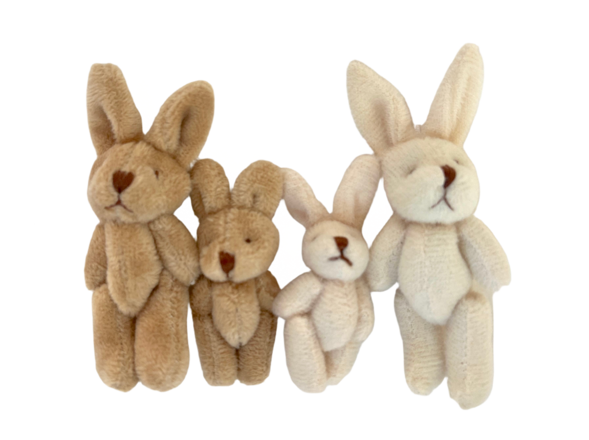Small Stuffed Animal Plush Bunny Rabbit Craft Supply Dollhouse Toy Par TheGiftedRat