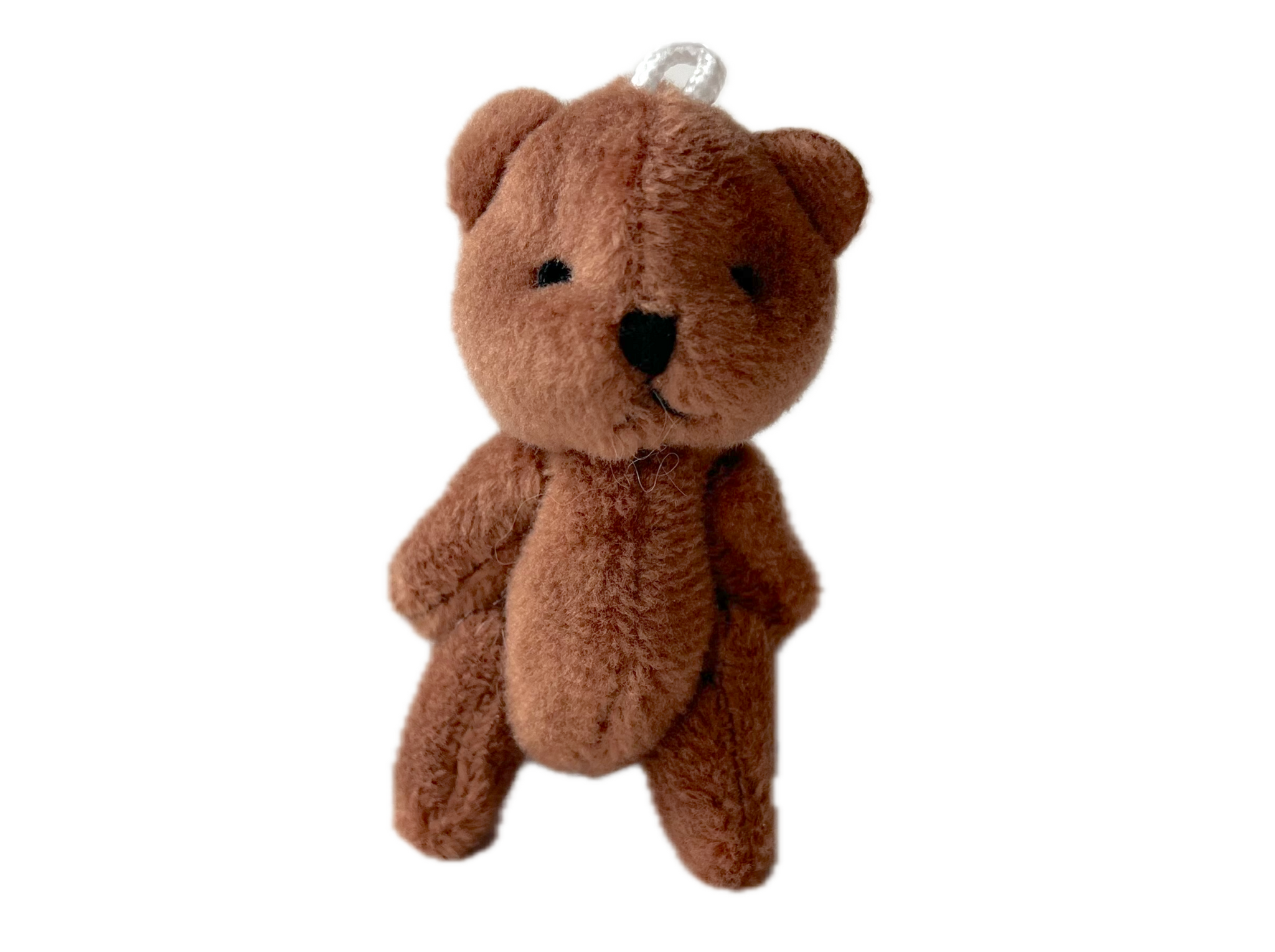 Miniature Stuffed Teddy Bear Pocket Pet (Brown)