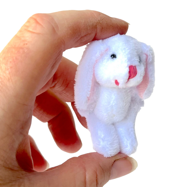 Mini Plush Floppy Ear Bunny Rabbit Set of Five