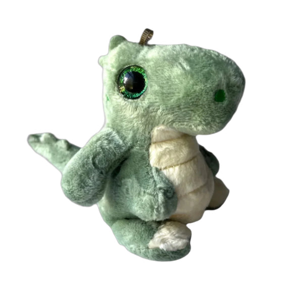 Small Plush Dinosaur Keychain Pocket Friend