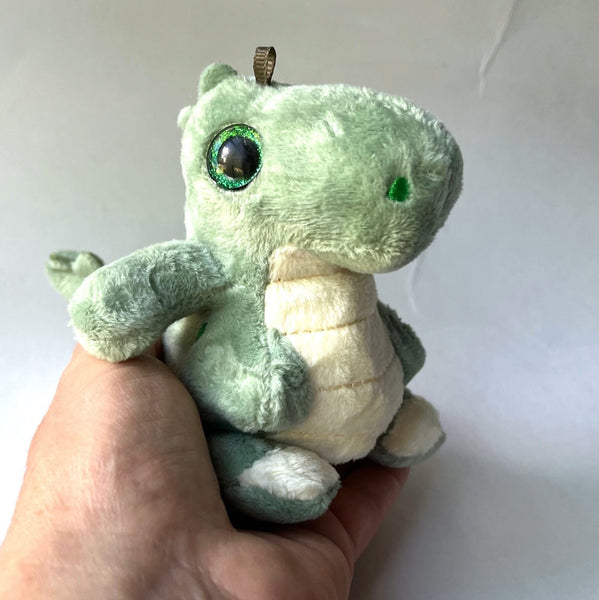 Small Plush Dinosaur Keychain Pocket Friend