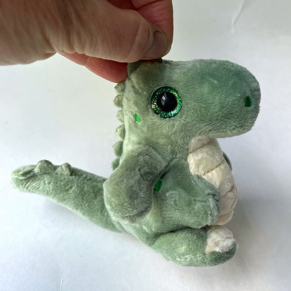 Small Plush Dinosaur Keychain Pocket Friend