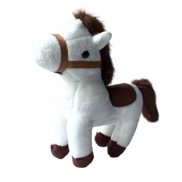 Small Plush Horse Stuffed Animal Doll Accessory Keychain
