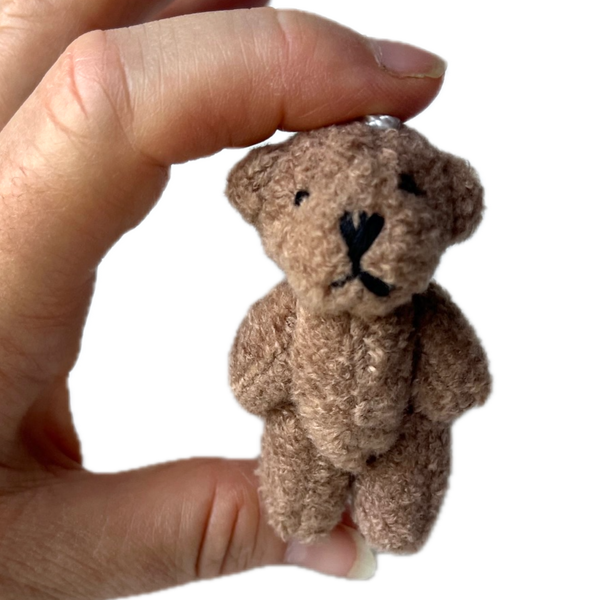 Small Brown Stuffed Teddy Bear