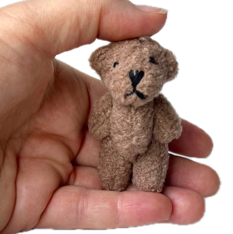 Small Brown Stuffed Teddy Bear