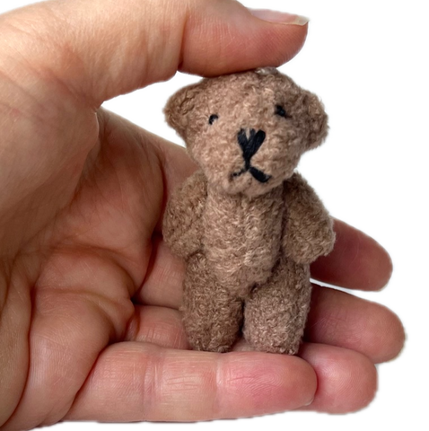Small Brown Stuffed Teddy Bear