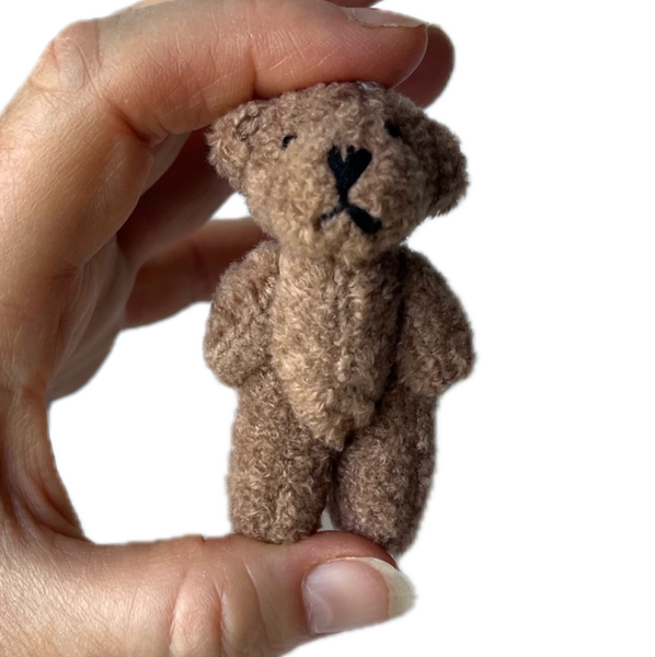 Small Brown Stuffed Teddy Bear