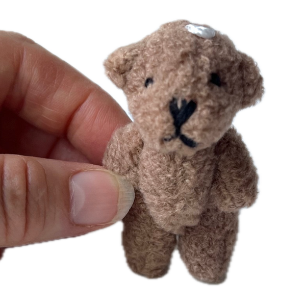 Small Brown Stuffed Teddy Bear