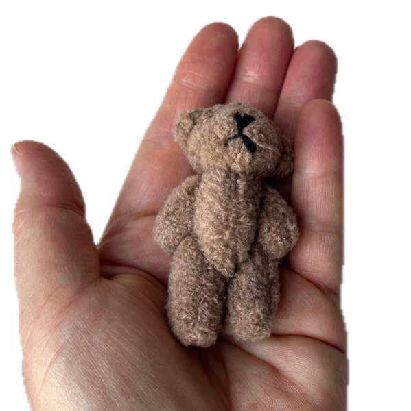 Small Brown Stuffed Teddy Bear