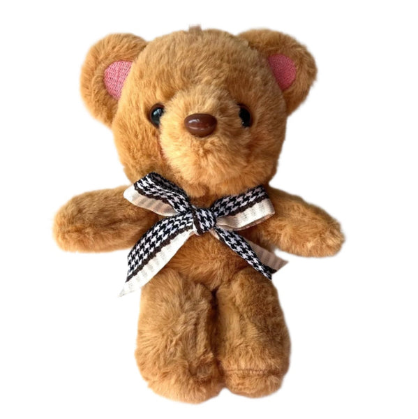 Small Plush Teddy Bear Doll Accessory