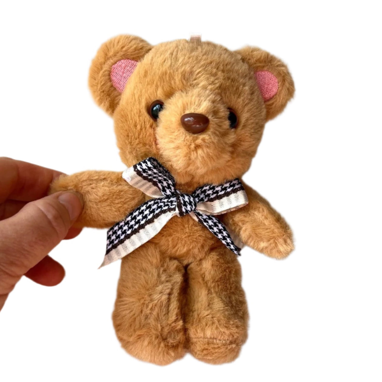 Small Plush Teddy Bear Doll Accessory