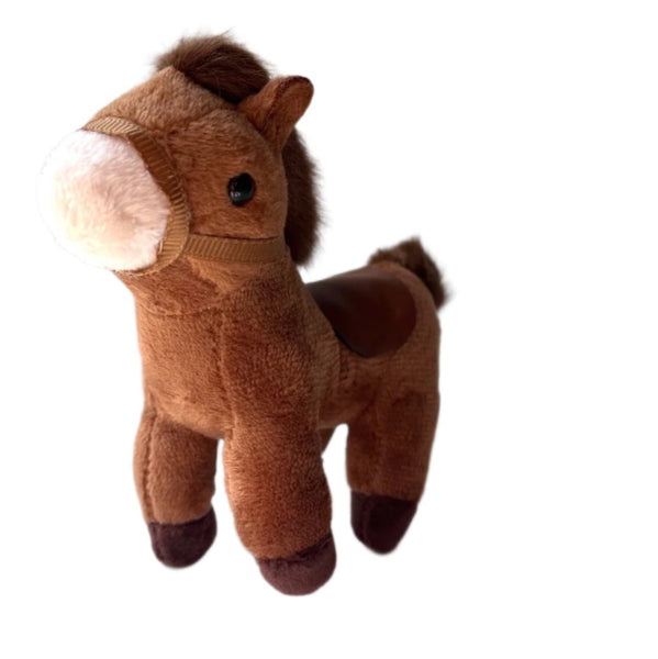 Small Plush Pony Stuffed Animal Doll Accessory Keychain