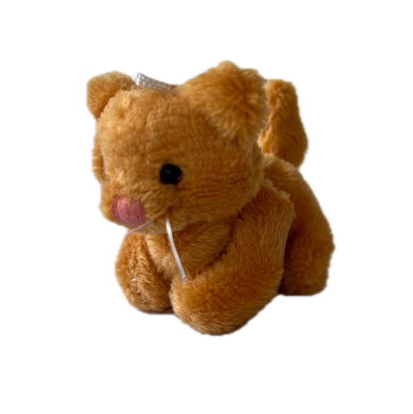 Small Stuffed Kitty Cat (Ginger)