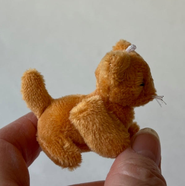Small Stuffed Kitty Cat (Ginger)