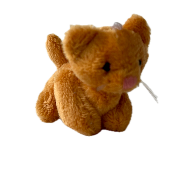 Small Stuffed Kitty Cat (Ginger)