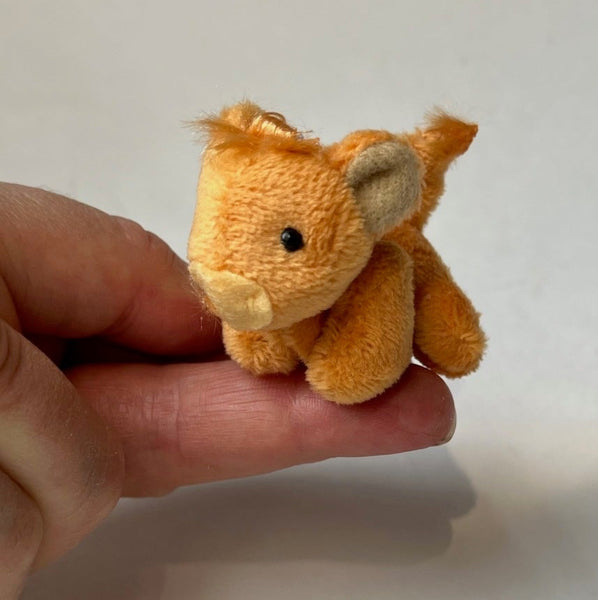 Small Stuffed Highland Cow