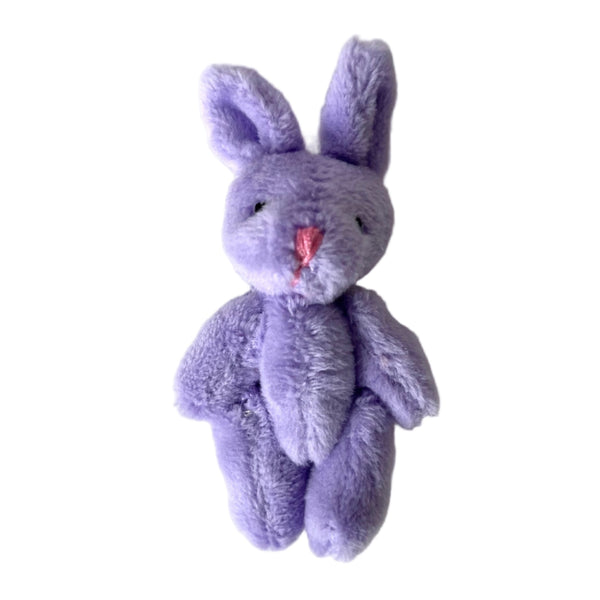 Mini Plush Purple Bunny