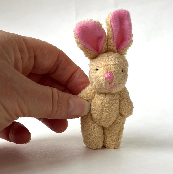 Mini Plush Beige Bunny
