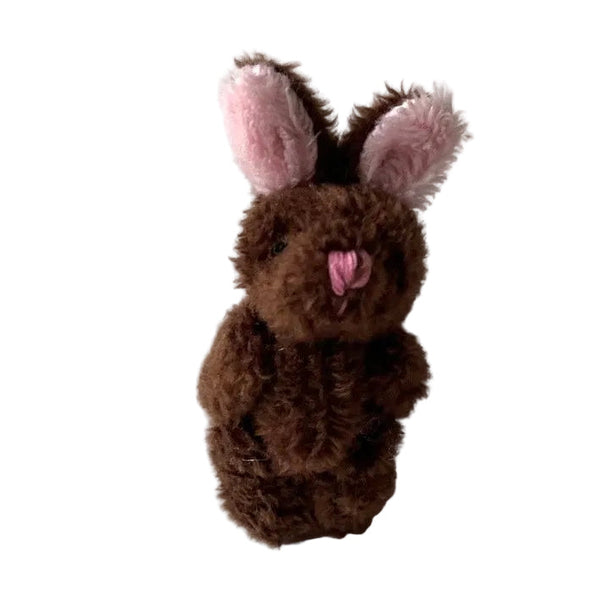 Miniature Plush Brown Bunny Rabbit