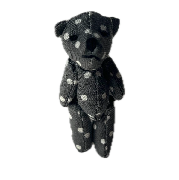 Small Gray Stuffed Teddy Bear