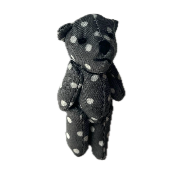 Small Gray Stuffed Teddy Bear