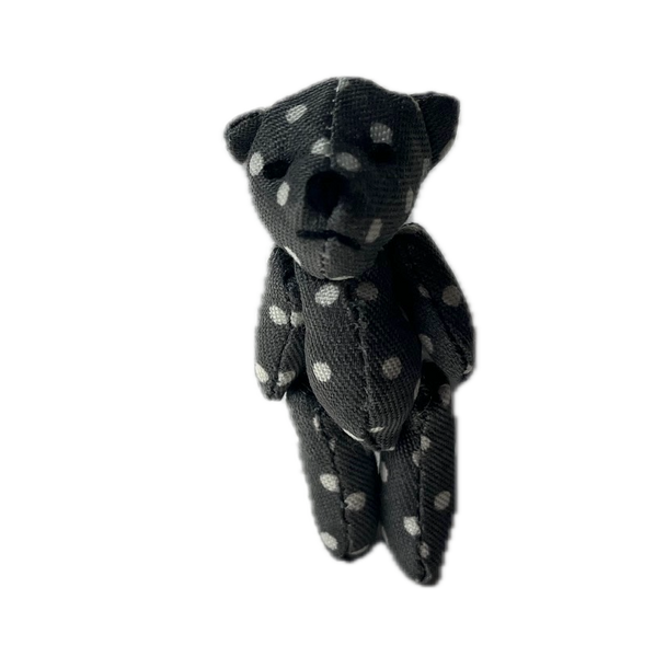 Small Gray Stuffed Teddy Bear