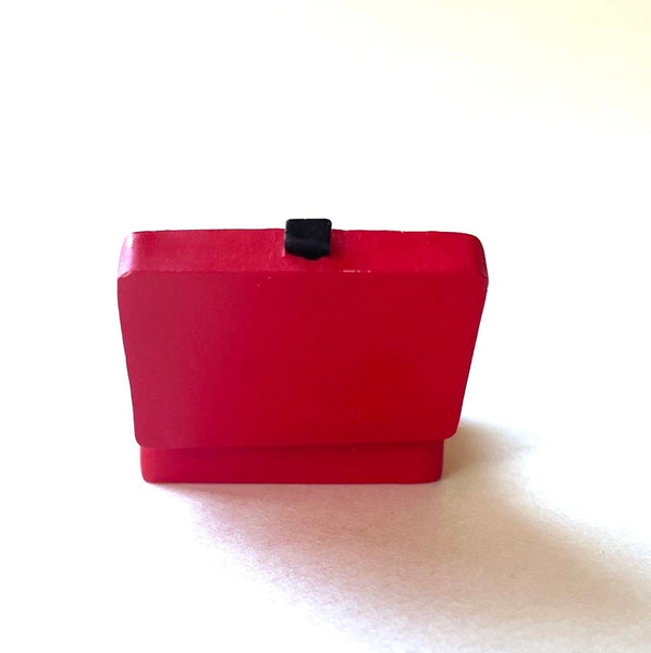 Miniature Red Tackle Box Fairy Garden  Dollhouse Diorama