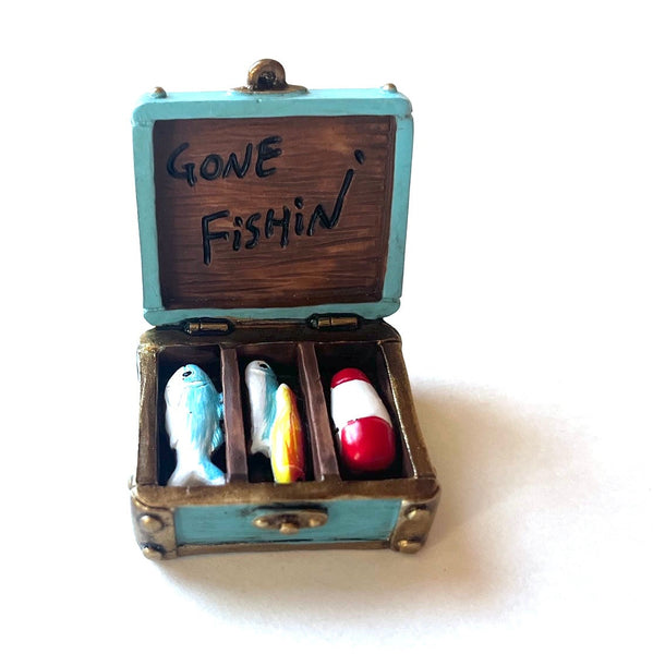 Miniature Blue Tackle Box Fairy Garden  Dollhouse Diorama (Copy)