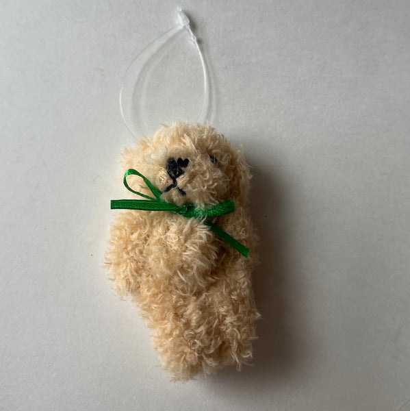 Teddy Bear Christmas Ornament Soft Plush Bear