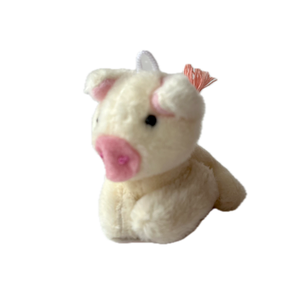 Small Stuffed Pig (Beige)
