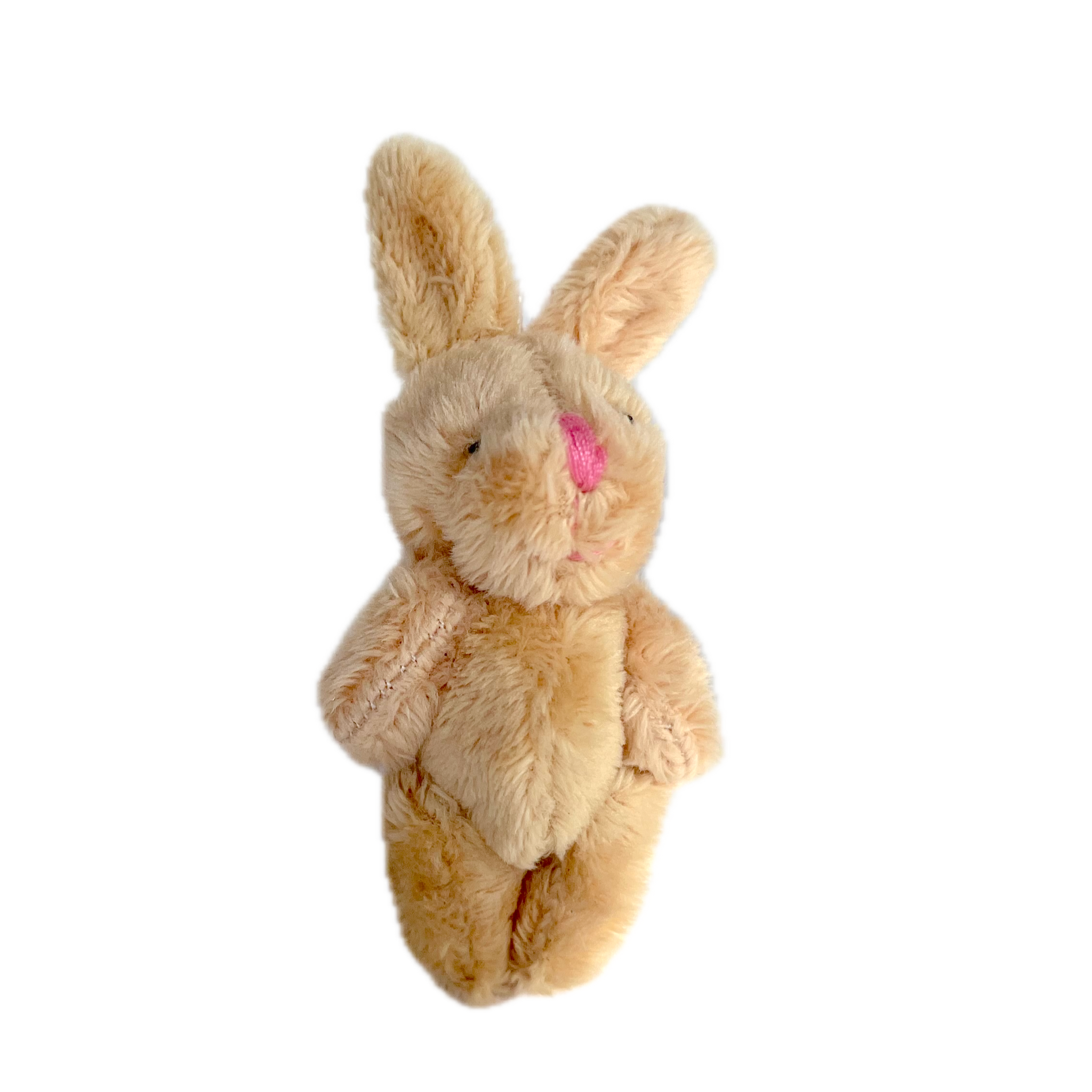 Mini Plush Bunny (Light Brown)