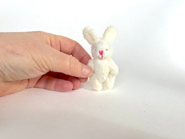 Mini Plush Bunny (Cream)