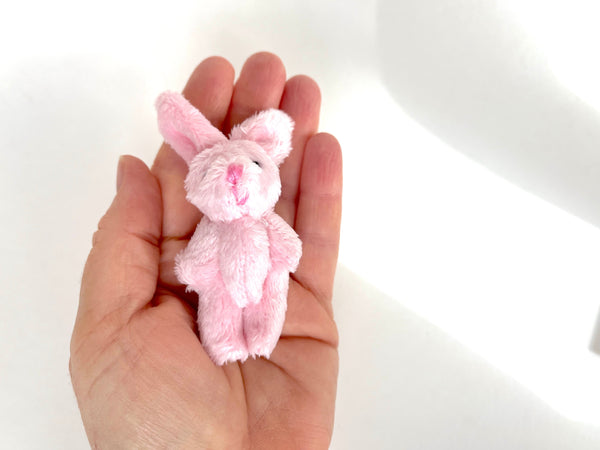 Mini Plush Bunny (Pink)