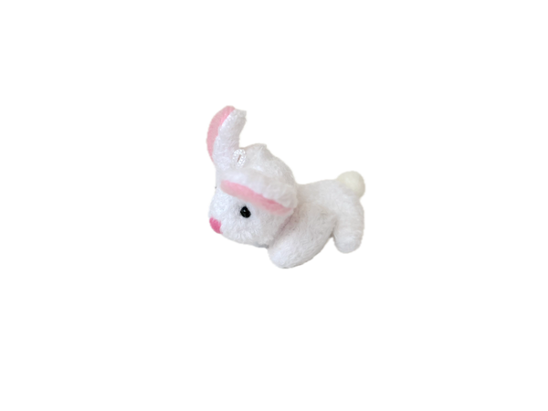Miniature Plush Bunny Rabbit (White)