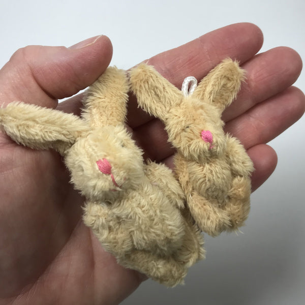 Tiny stuffed animal bunny rabbit